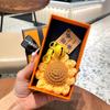 Nuevo y lindo llavero creativo de moda hecho a mano con cosas buenas que suceden, exquisito colgante de mochila pequeño de dibujos animados para hombres y mujeres