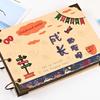 Álbum de fotos de formatura do jardim de infância e ensino fundamental bebê diy crescimento feito à mão livro de lembranças de folhas soltas atacado criativo decoração de conta manual
