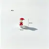 Zibo Reno de Papá Noel Glaseado Caja de Regalo de Muñeco de Nieve de Vidrio Casa Accesorios Navideños Adornos Decorativos