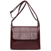 Bolsas Femininas para Comércio Exterior Transfronteiriço 2026 Novo Estilo Couro Macio Texturizado Bolsa de Ombro Única Bolsa Transversal para Mulheres de Meia-idade Atacado Enviar para a Mãe