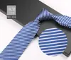 Gravata Masculina Camisa Social Listrada Profissional de Segurança Traje Formal Atacado Tamanho Grande Fabricante com Logo 8cm Feita à Mão