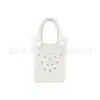 Bolso de Eva Perforado Vacaciones en la Playa Bolso de Playa Bolso de Mano de Verano para Mujer Bolso de Mujer de Venta Caliente Transfronterizo Se Puede Decorar con DIY