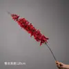 Flor artificial única de la orquídea de la mariposa cola de golondrina grande para decoración del hogar, fabricante de flores artificiales, flores para decoración de bodas, materiales florales para paisajismo