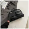 Bolso de Hombro de Moda Chanel Transfronterizo para Mujer 2025 Nuevo Bolso de Axila Romboidal de Gama Alta Bolso Boston Versátil