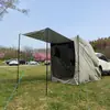Ducha Viajero Protector Solar Barbacoa Extensión Autocaravana Portón Trasero Tienda de Techo Coche de Camping Protección contra Mosquitos Montado en Vehículo