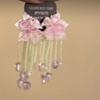 Aretes de lazo verde concha francesa súper hada de mar de verano diseño nicho de alto sentido temperamento estilo vacacional