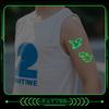 Dinosaurio Dibujo Animado Niños Color Luminoso Impermeable A Prueba de Sudor Larga Duración Lindo Pegatinas de Tatuaje para Hombres y Mujeres Pegatinas para el Brazo Fluorescente