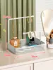 Organizador de Diademas de Escritorio, Gomas para el Cabello, Pinzas para el Cabello, Joyería, Caja de Almacenamiento para Pasadores, Cuerda para el Cabello, Soporte de Exhibición para Accesorios del Cabello, Estante de Exhibición para Cadenas de Perlas
