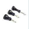 Tornillo de Aluminio CNC GoPro Juego de Tres Piezas Accesorios GoPro para Goprohdhero4 Adecuados para Cámaras de Aleación de Aluminio