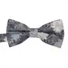 Gravata Borboleta Masculina de Poliéster, Gravata Borboleta Floral da Moda, Gravata Borboleta Ajustável de Alta Qualidade para Casamento, Banquete, Negócios para Homens