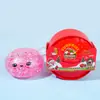 Bolas de estresse em formato de rena coloridas com enchimento de pó e contas, para o Natal, brinquedos de apertar para escritório e brinquedos antiestresse voltados para exportação