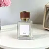 Botella de Perfume de Vidrio de Alta Gama 30ml 50ml Botella con Atomizador Reutilizable Rellenable Exquisita Botella de Fragancia Portátil con Tapa de Madera