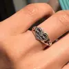 Anillo con Expresión Facial de Corazón Llorando Europeo y Americano Estilo Punk para Mujer Creativo Estado de Ánimo Lloroso Anillo para Dedo de Hombres y Mujeres Transfronterizo