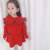 Saia para Meninas Fofa de Lã Cardada Grossa Saia Suéter Saia Boneca Inverno Nova Roupa Infantil de Comércio Exterior para 2-7 Anos