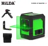 Nivelador Láser Infrarrojo Portátil de 5 Líneas y 2 Líneas Transfronterizo de Mini Tamaño, Nivelador de Agua de Luz Fuerte de Alta Precisión
