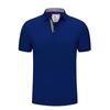 Camisa Polo de Verano de Manga Corta con Cuello Coreano 2757 para Uniforme de Equipo Corporativo Ropa de Trabajo Camisa Cultural Personalizada con Logotipo Bordado e Impreso