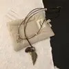 Novo Colar Longo de Pena Estilo Zen Chinês Corrente de Suéter Boêmia Feminina Acessórios Pingente Decorativo Estilo Étnico Retrô