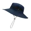 Chapéu Masculino de Verão Proteção Solar Uv Boné com Viseira Montanhismo ao Ar Livre Pesca Chapéu de Pescador de Sol Atacado Fábrica