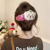 Pinzas para el cabello florales de alta gama para otoño e invierno, pasadores elegantes de estilo dopamina suave, pasadores de verano, accesorios para el cabello para mujer