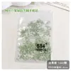 Pedras de Strass para Nail Art Verde Claro Atacado Pedras de Strass King Fan Deslumbrantes Pedras de Strass Redondas Pequenas Planas Ss4 Kit de Material DIY Acessórios para Nail Art