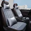 Almofada para assento de carro almofada dividida outono e inverno pelúcia curta quente grossa antiderrapante cadeira peça única almofada de assento conjunto de três peças