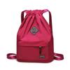 Bolsa com Cordão Nova 2020 Mochila de Viagem Feminina Mochila com Cordão de Nylon Impermeável Bolsa de Armazenamento Dobrável de Grande Capacidade