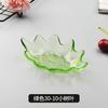 Plato de vidrio estilo japonés plato para dip de dumplings tazón para hot pot plato pequeño plato para condimentos plato pequeño para dulces