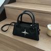 Bolso de mano estilo occidental para mujer, novedad de 2023, bolso de viaje, bandolera, popular bolso cuadrado pequeño con estrella, elegante bolso de mujer
