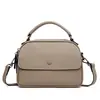Bolso de Piel de Vaca de Primera Capa para Mujer Bolso Cuadrado Pequeño Nuevo Bolso de Mano Versátil de Moda Textura Bolso Cruzado Simple para Mujer