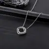 Collar con Colgante de Anillo Doble con Números Romanos para Hombre, Moderno y Versátil, Accesorio Sencillo y Elegante para Mujer, Lujo Ligero con un Toque de Alta Gama