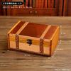 Mini Caixa de Armazenamento Vintage Estilo Chinês Caixa de Joias Embalagem de Joias Caixa de Presente Artesanato em Madeira Adereços de Cinema e Televisão