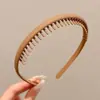 Diadema de lunares de moda con ala ancha, diadema linda y simple para adelgazar el rostro para salir, pinza para el pelo, pinza para el pelo de celebridad de internet coreana, accesorio para el pelo