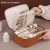 Bolsa Cosmética Portátil Nueva para Mujer Diseño de Nicho Estuche Cosmético Gran Capacidad Sentido Avanzado Impermeable Bolsa de Lavado de Viaje