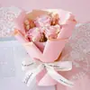 Nuevos Mini Ramos de Flores, Girasoles, Claveles, Rosas, Flores de Jabón, Flores Artificiales, Flores Secas, Regalos Transfronterizos para el Día de San Valentín