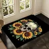 Felpudo de Cristal y Terciopelo Temu para Halloween, Transfronterizo, para Entrada, Resistente a Manchas, Resistente al Desgaste, Felpudo Decorativo, Absorbente de Agua, Antideslizante