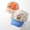 Gorra de Béisbol de Malla para Niños Primavera y Verano Dibujo Animado Iluminada Protección Solar Gorra con Visera para Bebé Niña Sombrilla para Exteriores Gorro para Niño