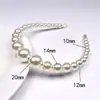 Diadema de Perlas Simple Estilo Nuevo Europeo y Americano Hecha a Mano Diadema de Perlas de Tamaño Completo Versátil Dulce Elegante Accesorios para el Cabello de Celebridad de Internet para Mujeres