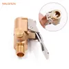 Conector de Bomba de Aire para Coche Manguera de Aire Boquilla de Conversión Accesorios para Bomba de Aire Adaptador de Boquilla de Aire Roscada para Neumático con Válvula de Alivio de Presión