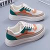 Zapatos Blancos Nuevos de Primavera, Zapatos de Suela Blanda, Zapatos de Mujer, Tenis Populares Versátiles, Zapatos Transpirables de Suela Gruesa para Primavera y Otoño, Zapatos Deportivos para Estudiantes