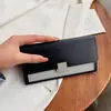 Bolso Pequeño Nuevo para Mujer 2026, Billetera Pequeña Horizontal Simple Color-Blocking Nueva 2021, Bolso de Mano de Moda Versátil Tendencia