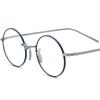 Armazón de gafas de titanio puro hecho a mano, montura delgada dorada, gafas ópticas planas, armazón de gafas redondo retro, fabricantes de gafas disponibles