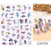 BELLEZA COMPLETA Adhesivos para Uñas de Arte de Gatito Cachorro Lindo Nuevo Transfronterizo Adhesivos para Uñas Adhesivos Lindo Animación