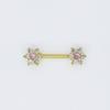 Anillos para Pezones de Circonio Europeo y Americano, Joyería de Perforación de Moda, Aretes para Pezones, Anillos para Pezones de Acero Inoxidable, Joyería para Perforaciones, Joyería para el Pecho