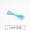 AliExpress Linha encerada de três fios 1mm Taiwan cor branca linha encerada ecológica 30 cores 10 metros por rolo