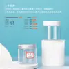 Caja pequeña de plástico PET transparente de boca ancha de 100 ml con tapa de rosca, sellada, a prueba de humedad, para almacenamiento, latas envasadas secundariamente, botellas en stock