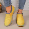 2025Zapatos de Algodón Populares Temu para Mujer Invierno Nuevos Zapatos para Mujer Exportación Zapatos para Caminar de Pareja Forrados de Felpa y Engrosados para Hombres y Mujeres