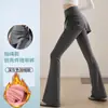 Pantalones de Yoga Falda Protectora Ropa Exterior Traje de Fitness Pantalones para Correr de Mujer Pantalones de Yoga Tiburón Falso de Dos Piezas Pantalones Deportivos Talla Grande de Mujer