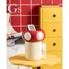 Caja de Pañuelos de Cerámica Creativa Multifuncional de Escritorio Decoración para el Hogar Sala de Estar de Gama Alta Dibujos Animados Mario para Niños