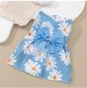 Ropa de Fábrica Fuente Vestido para Mascota Ropa Perro Gato Vestido Estampado Dibujos Animados Lindo Vestido de Princesa