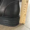 Novas Botas Curtas de Lã de Inverno, Botas Emagrecedoras e Quentes para Mulheres, Botas Casuais de Couro Genuíno com Zíper Lateral, Botas de Neve com Solado Grosso para Mulheres